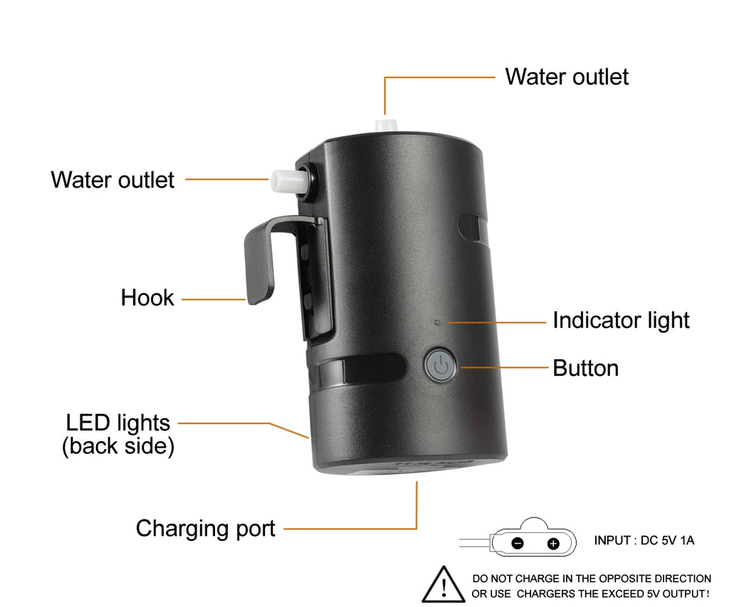 20L/ 5 Gal Portable Camping Shower