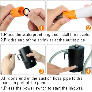 20L/ 5 Gal Portable Camping Shower