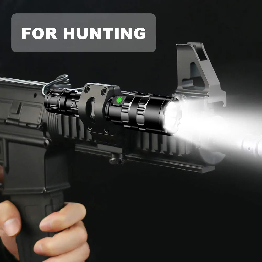 LED Tactical USB Flashlight