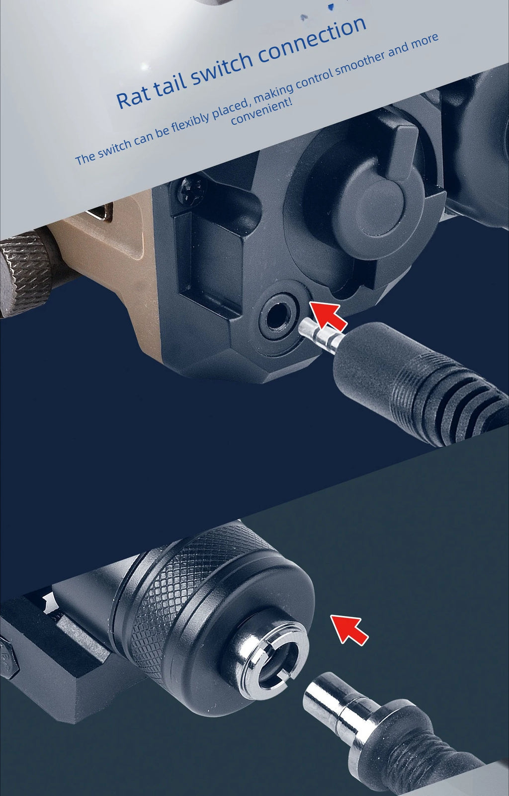 PEQ Style Tactical Red/Green Light/ Laser Combo