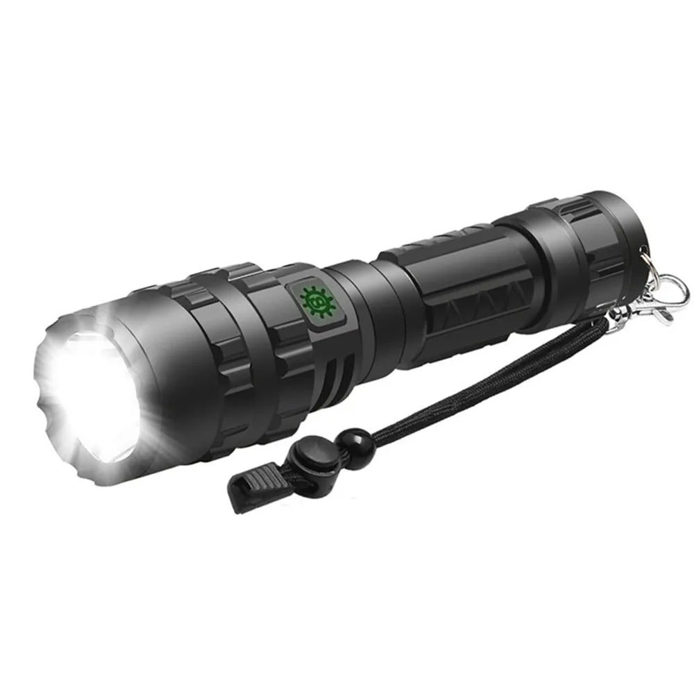 LED Tactical USB Flashlight