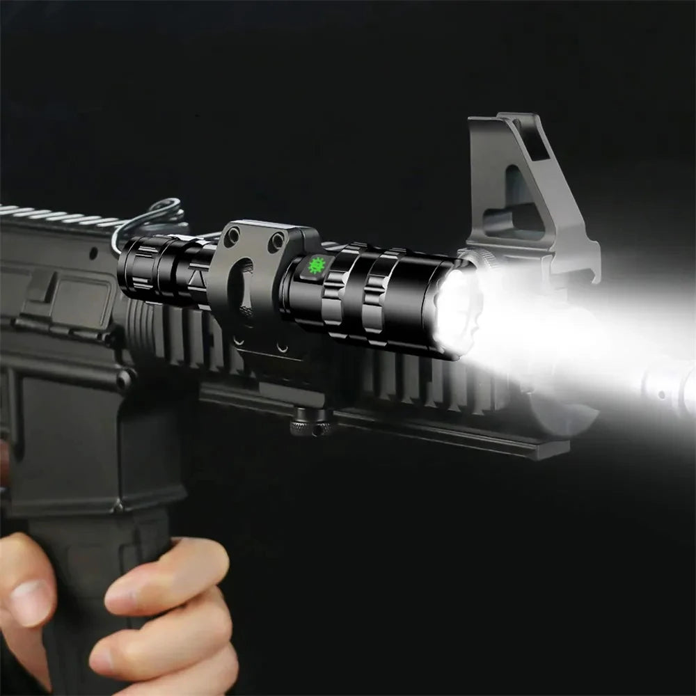 LED Tactical USB Flashlight