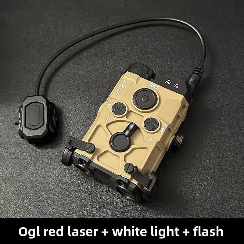 PEQ Style Tactical Red/Green Light/ Laser Combo