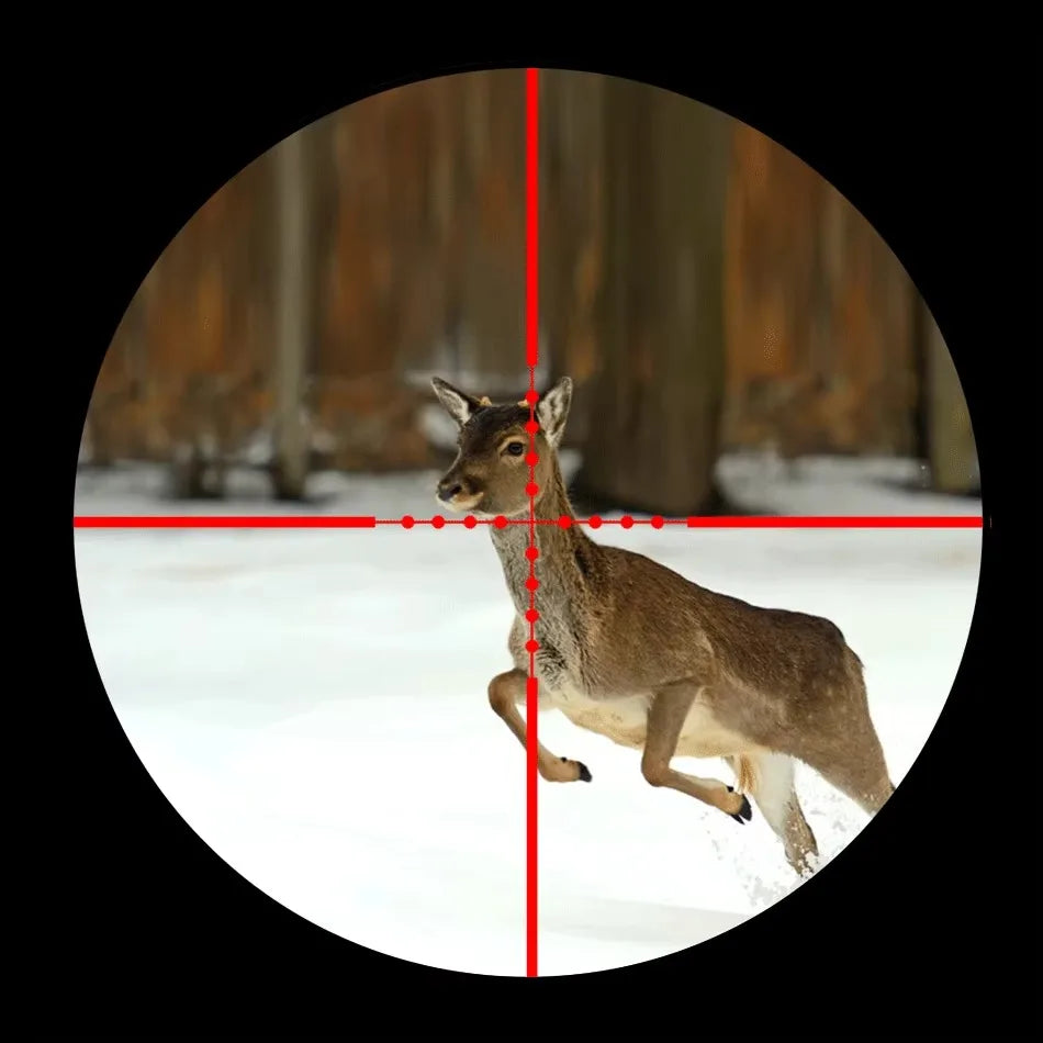 Illuminated Cross-Hair Reticle Scope w/ Laser