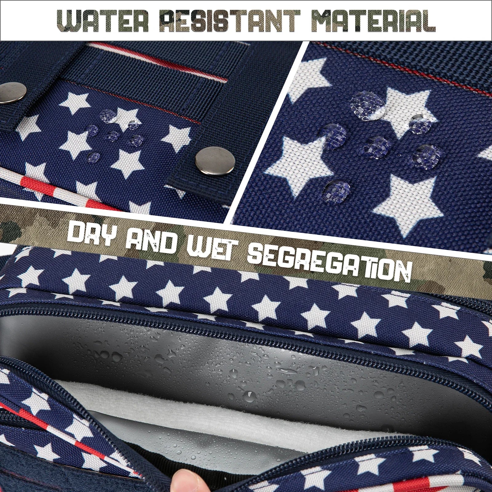 Patriotic/ Tactical Toiletry Bag
