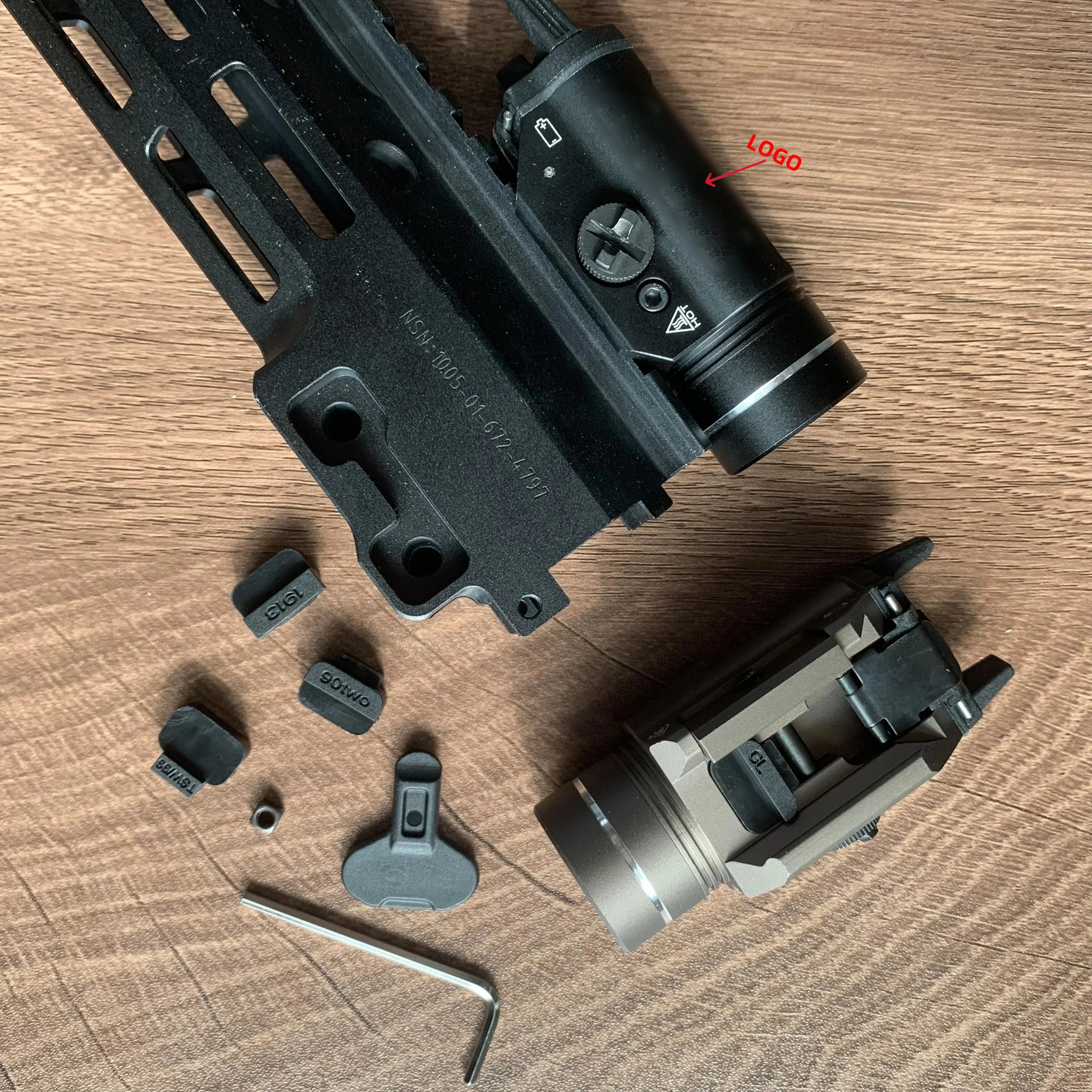 TR-1 Style Tactical 1000 Lumen LED Pistol Light