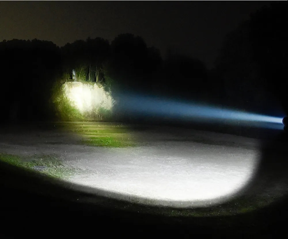 LED Tactical USB Flashlight