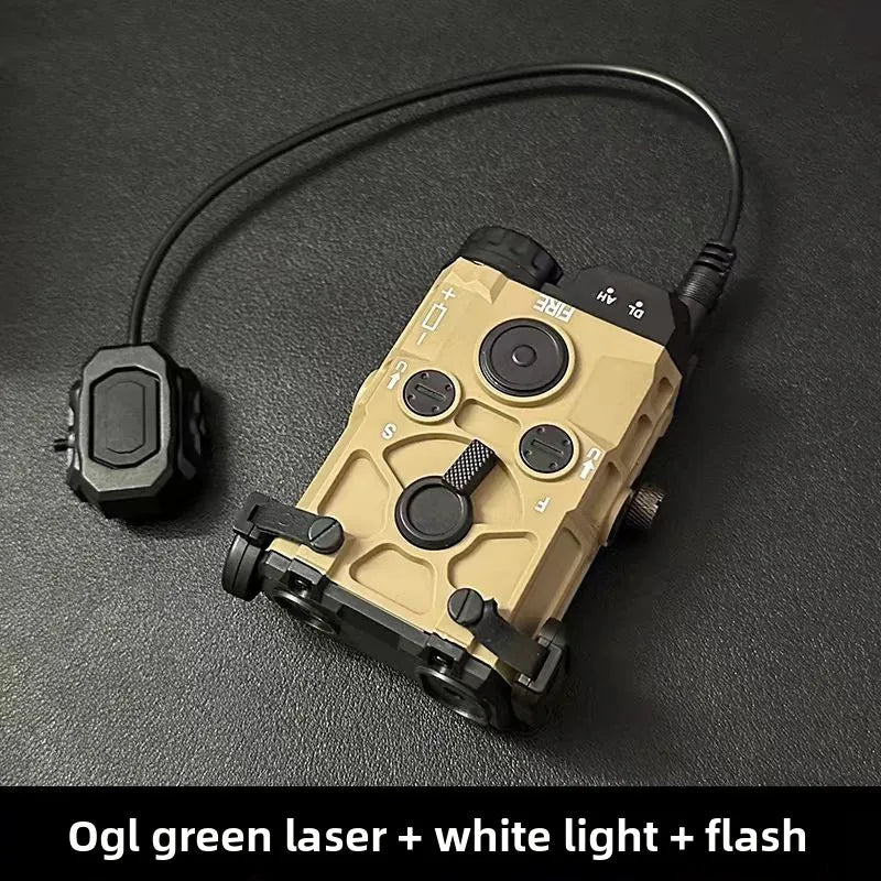 PEQ Style Tactical Red/Green Light/ Laser Combo