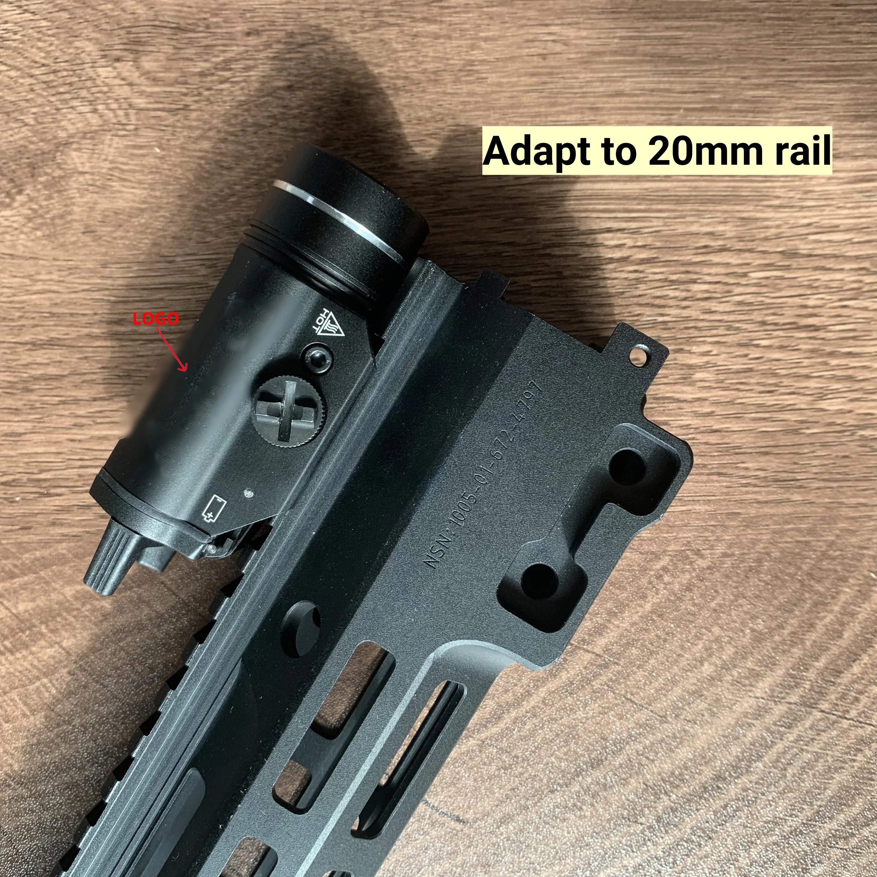 TR-1 Style Tactical 1000 Lumen LED Pistol Light