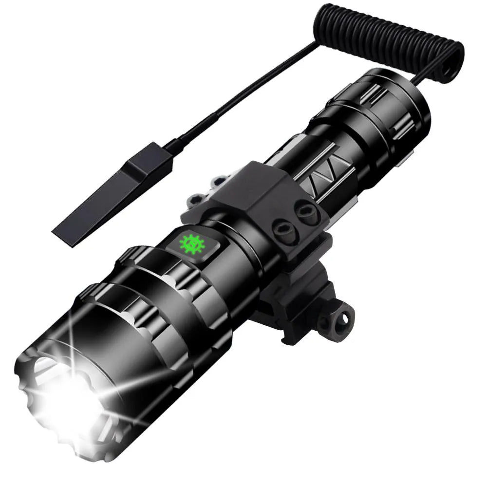 LED Tactical USB Flashlight