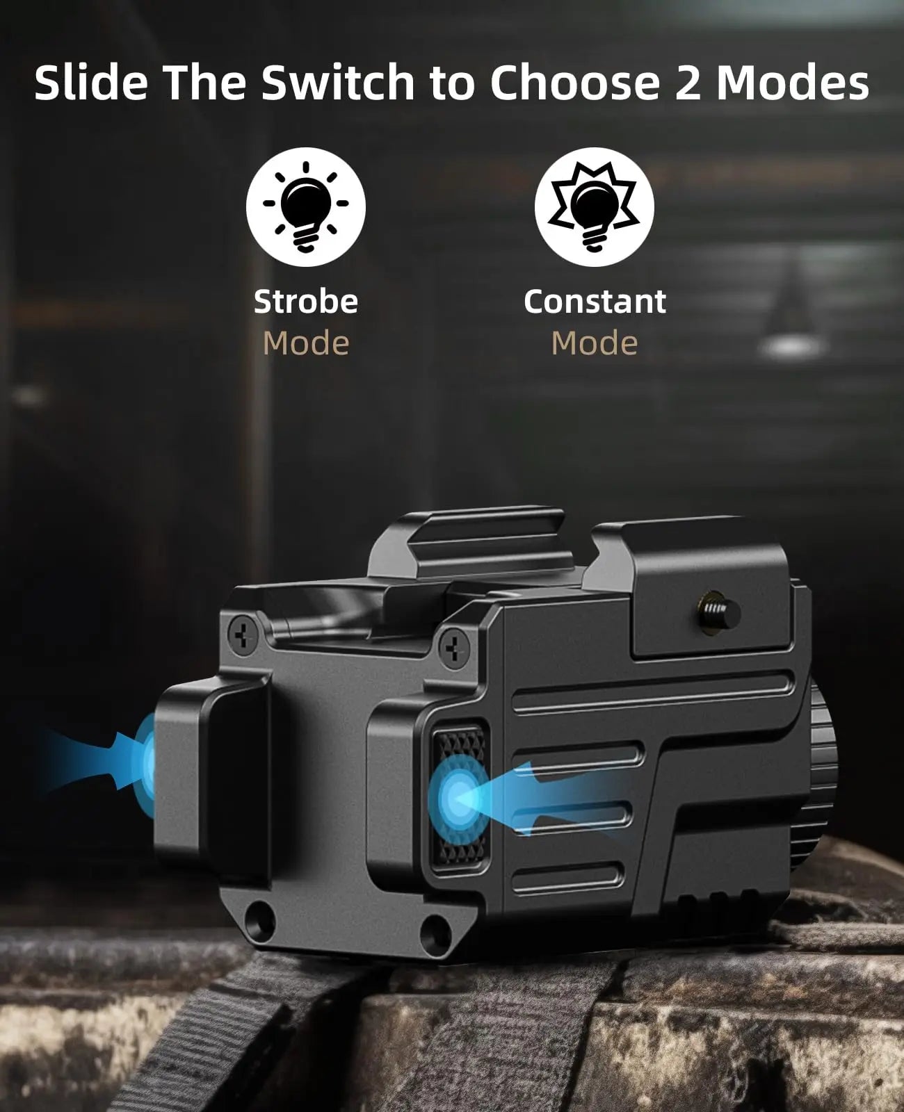 Tactical 800 Lumen Rechargeable Pistol Light