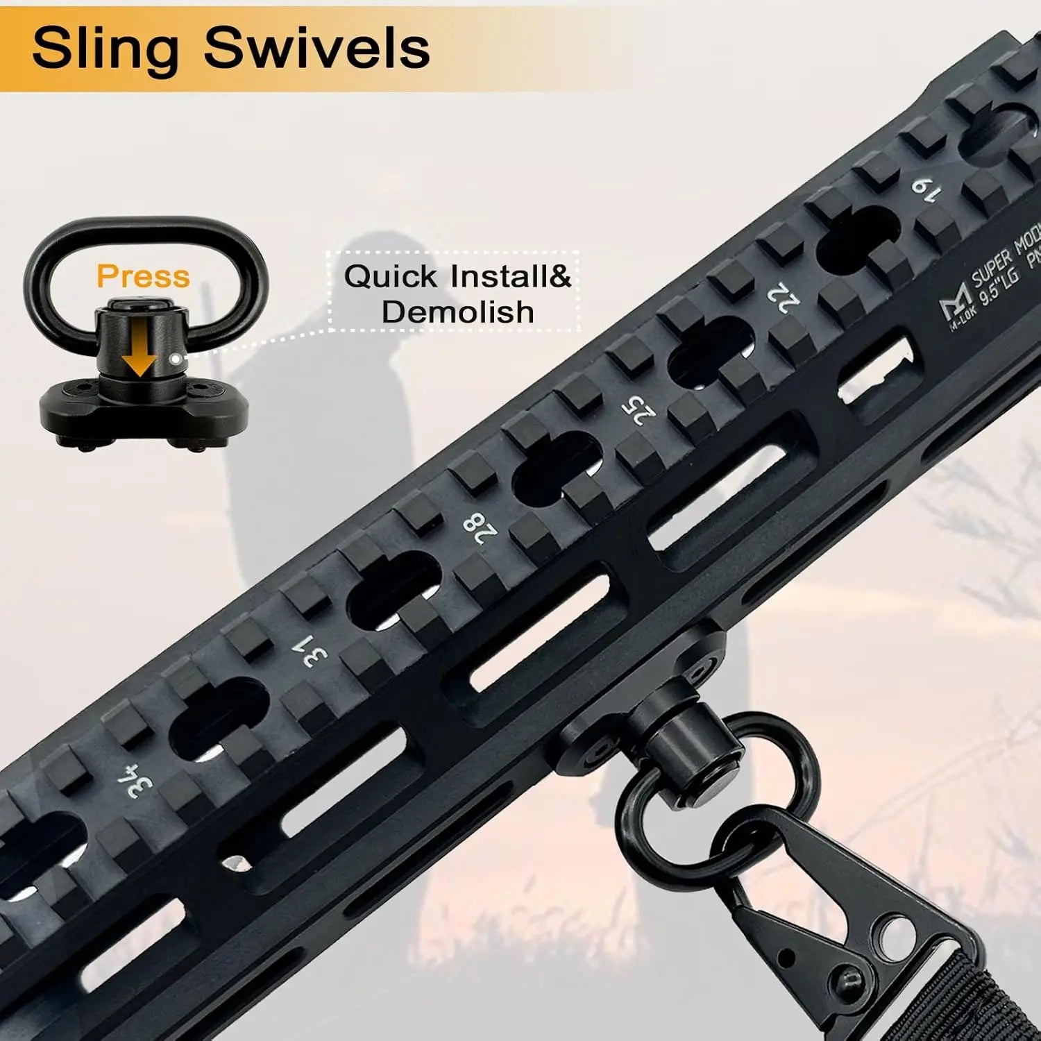 2 Point QD Rifle Sling
