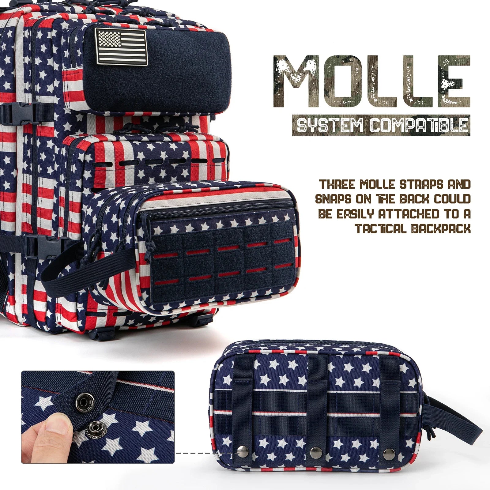 Patriotic/ Tactical Toiletry Bag
