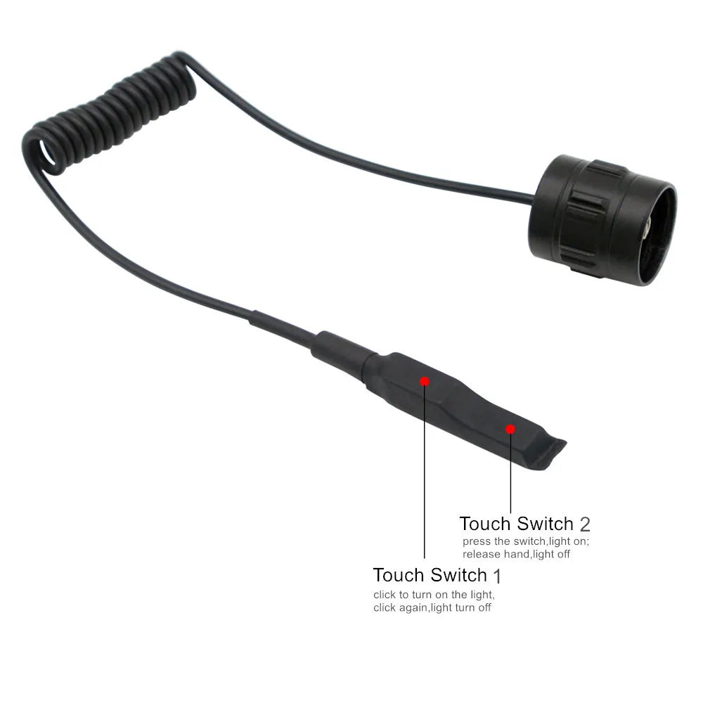 LED Tactical USB Flashlight