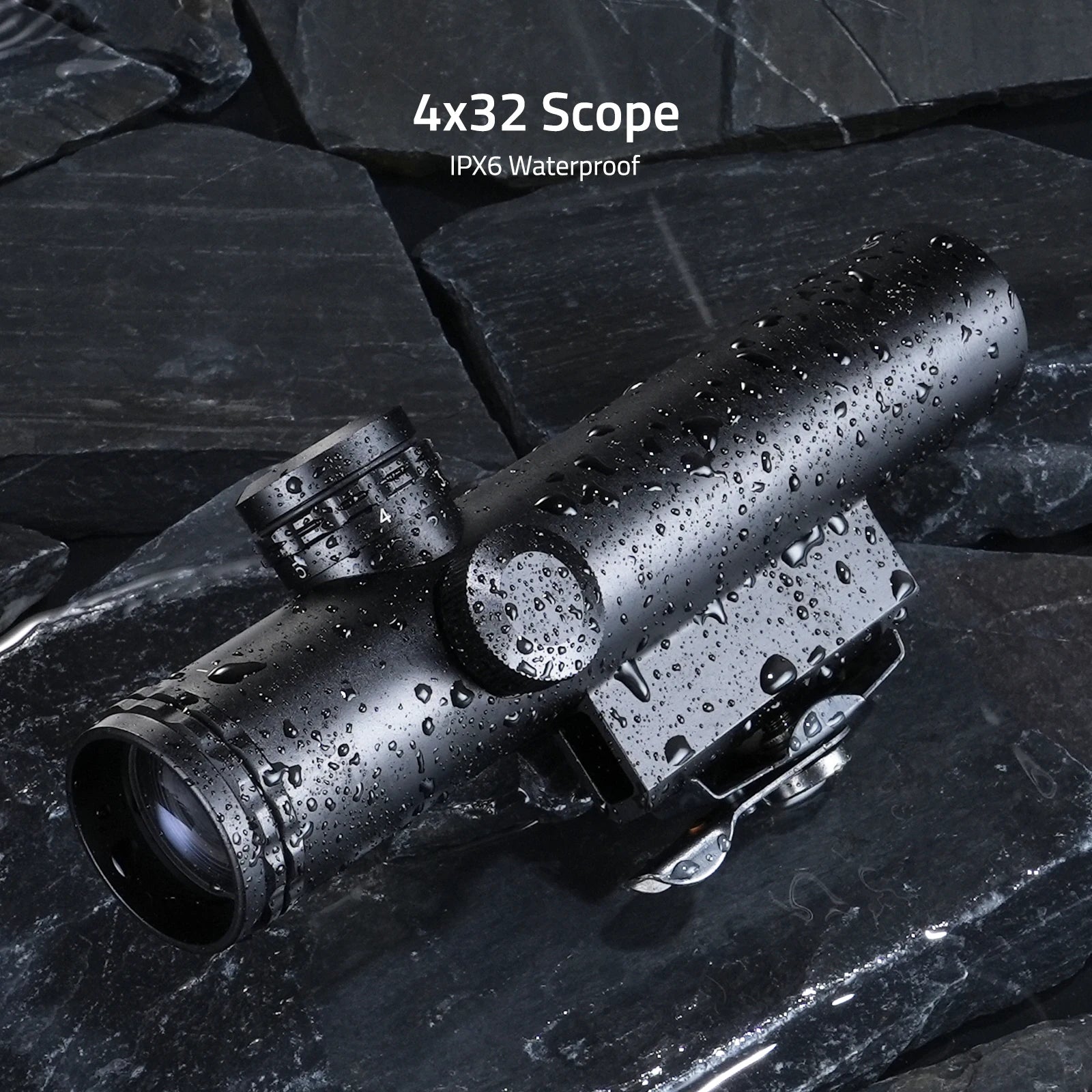 Retro M16 Carry Handle Rifle Scope 4x20