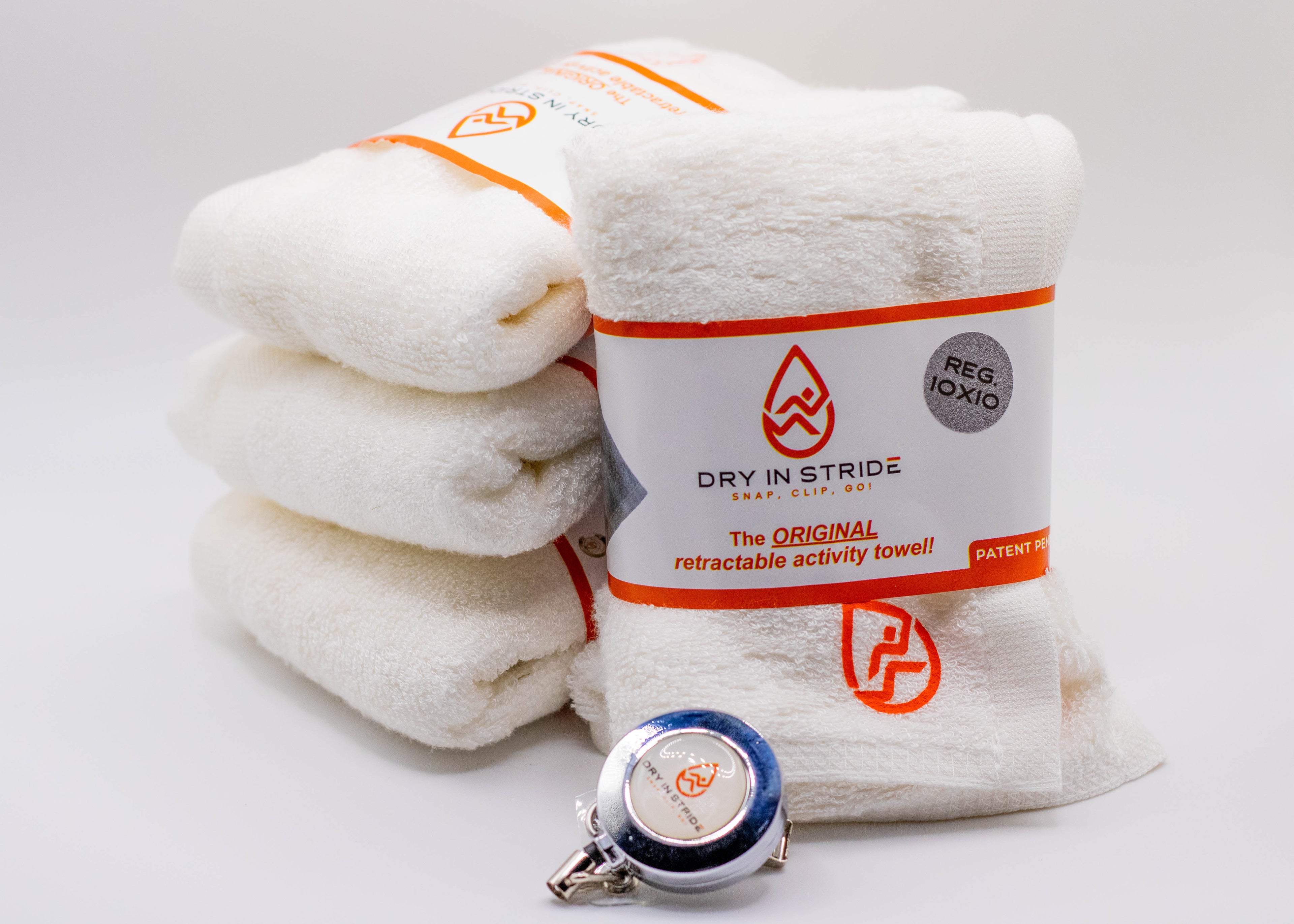 The Ultimate Retractable Towel Set Regular (10x10 inch)