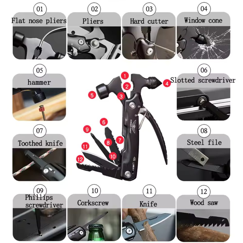 12-in-1 Multi-Tool
